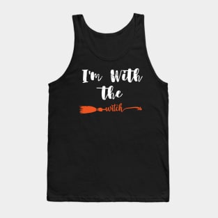 I'm With the Witch Tank Top